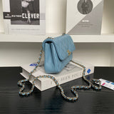 25S CF medium mobile phone bag in light blue