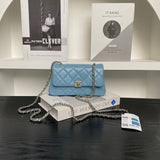 CC 25S CF medium - sized mobile phone bag in light blue