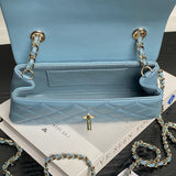 25S CF medium mobile phone bag in light blue
