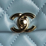 25S CF medium mobile phone bag in light blue