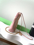AS4133 25bag sheepskin and nubuck leather