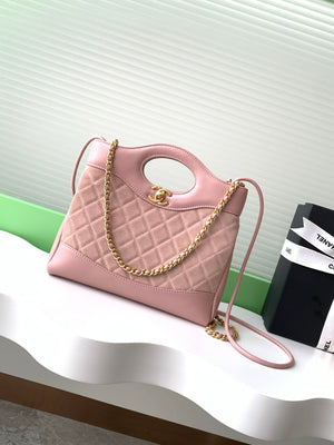 CC AS4133 25bag sheepskin and nubuck leather