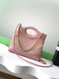 AS4133 25bag sheepskin and nubuck leather