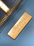 Shoulder bag sheepskin and nubuck leather AS4133