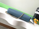 Shoulder bag sheepskin and nubuck leather AS4133