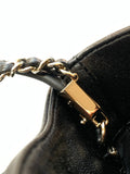 AS4133 Blace Sheepskin Shoulder Bags