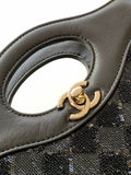 AS4133 Blace Sheepskin Shoulder Bags