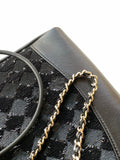 AS4133 Blace Sheepskin Shoulder Bags