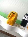 25s CF Super Flashy Yellow Sequins Autumn