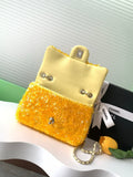 25s CF Super Flashy Yellow Sequins Autumn