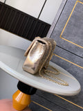 Champagne Gold 25S flap mobile phone bag