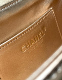 Champagne Gold 25S flap mobile phone bag