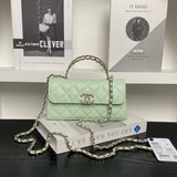 CC Dark Horse Kelly Long Handle Bag light green