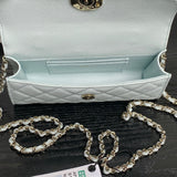 Dark Horse Kelly Long Handle Bag White