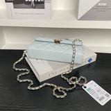 Dark Horse Kelly Long Handle Bag White
