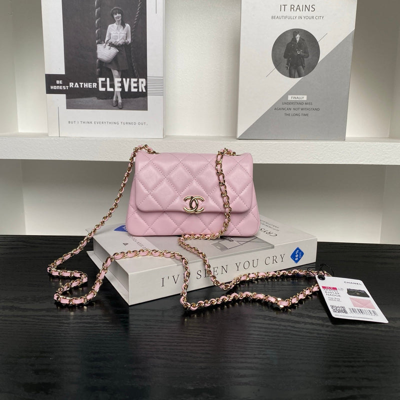 CC 25S CF mini mobile phone bag pink