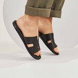 Izmir sandal noir