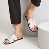 Izmir sandal blanc