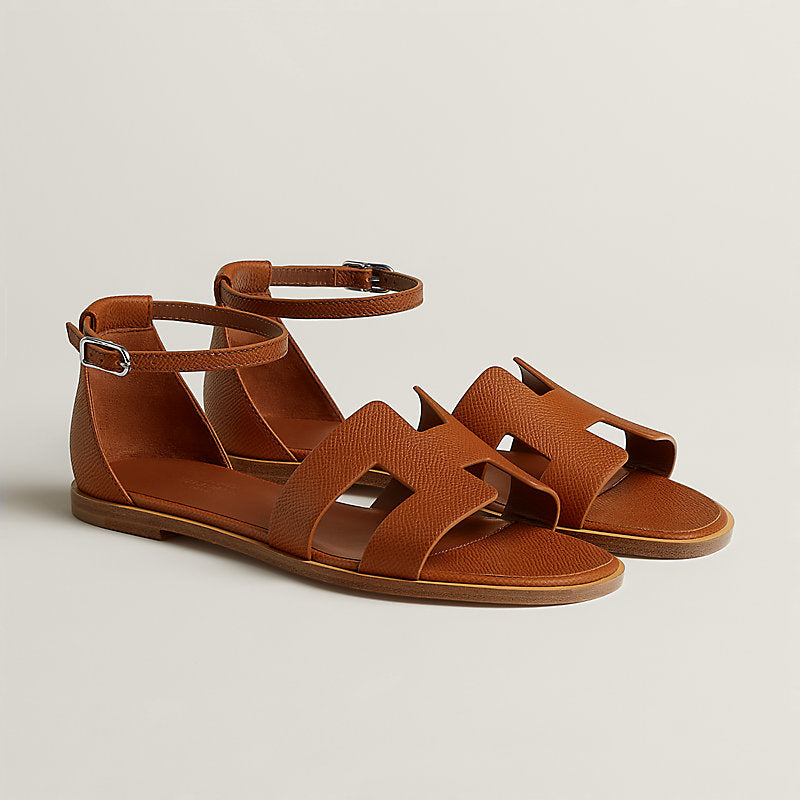 Santorini sandal gold