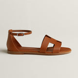 Santorini sandal gold