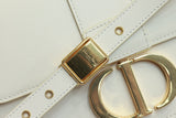Montaigne Bag White Leather, Practical Pockets, 3 Carrying Styles