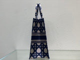 Tote Spring/Summer, Blue - white, Spacious & Trendy