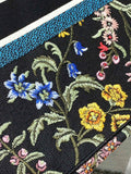 Tote White Flower Series Love - filled, Pixel - style, Spacious