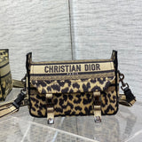 Messenger Leopard, Adjustable, Unisex & Spacious