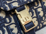 Messenger Bag New Lock, Leopard Print, Adjustable Strap