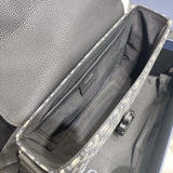 Saddle Crossbody Mini, Spacious, with Oblique Print