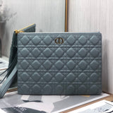 Caro Daily Clutch Retro, Detachable Strap, Sky Blue & In Stock