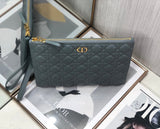 Caro Daily Clutch Retro, Detachable Strap, Sky Blue & In Stock