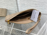 Caro Daily Clutch Retro, Detachable Strap, Warm Taupe In Stock