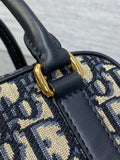 D - Vibe Small Bowling Bag Blue Print, Spacious, Casual Sporty Style
