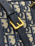 D - Vibe Small Bowling Bag Blue Print, Spacious, Casual Sporty Style