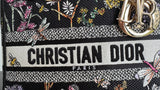 Lady D-Lite Black Floral, Winter Pattern, Detachable Strap