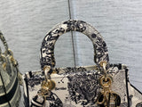 Lady Zodiac Gorgeous Embroidery, Retro Style, Perfect Color