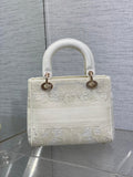 Lady Sun God Bag Exquisite Lace Embroidery