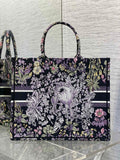 Tote Autumn - Winter Around World Pattern, Embroidered