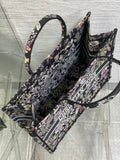 Tote Autumn - Winter Around World Pattern, Embroidered