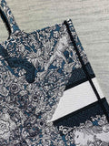 Tote Autumn - Winter, Around World Pattern, Embroidered
