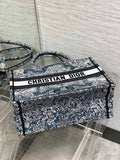Tote Autumn - Winter, Around World Pattern, Embroidered