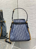 Bucket Bag C??est Denim, Gradient, Large, Stylish