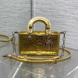   Lady Horizontal Python Bag: Unique Patterns