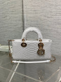 Lady Horizontal Python Bag Exquisite, Unique