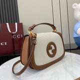 New Blondie Medium Handbag: Blend White