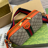 Ophidia Crossbody Bag in Fluorescent Orange