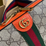 Ophidia Crossbody Bag in Fluorescent Orange