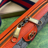Ophidia Crossbody Bag in Fluorescent Orange