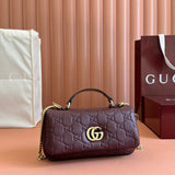 GG GG Milano Tote from FW Show: Soft Leather, New Hardware
